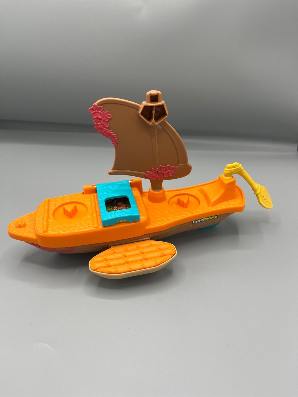 Fisher Price Little People Disney Princess Moana Maui Canoe